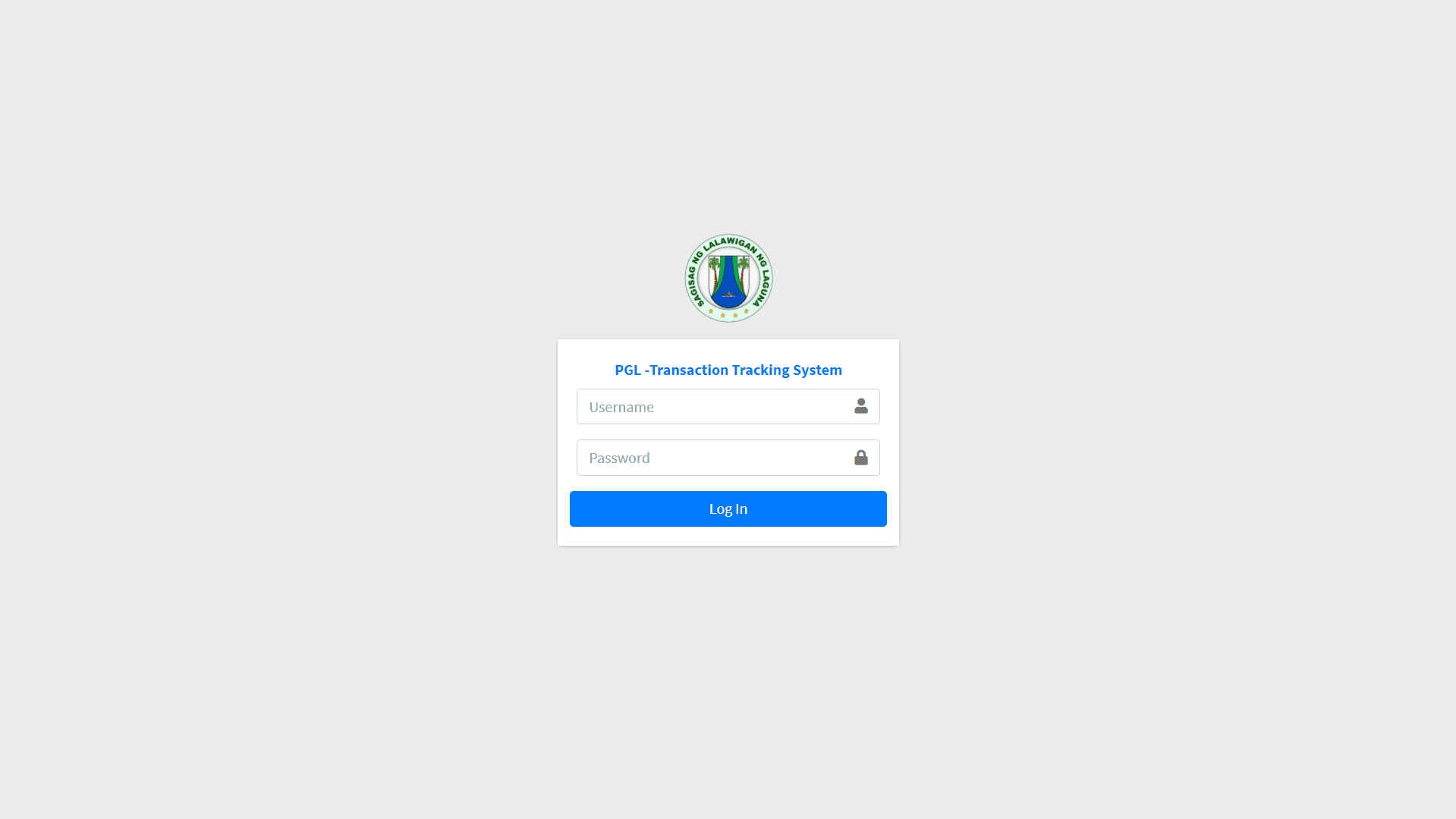 Transaction system login